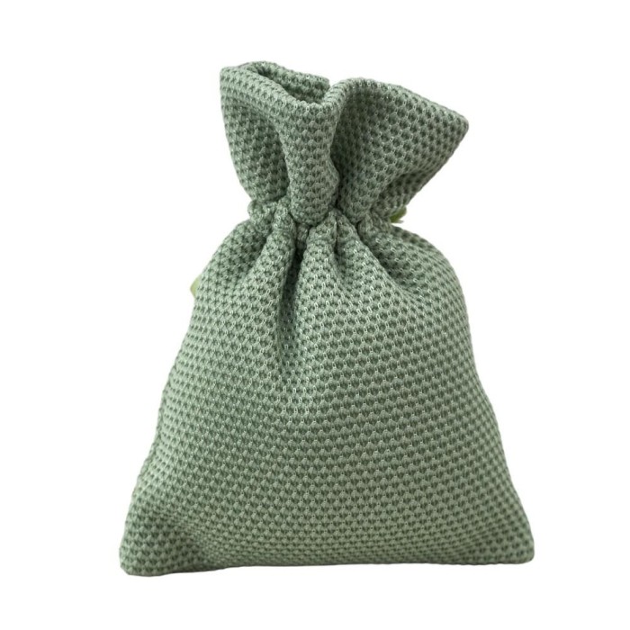 SACCHETTO VERDE 10X13CM